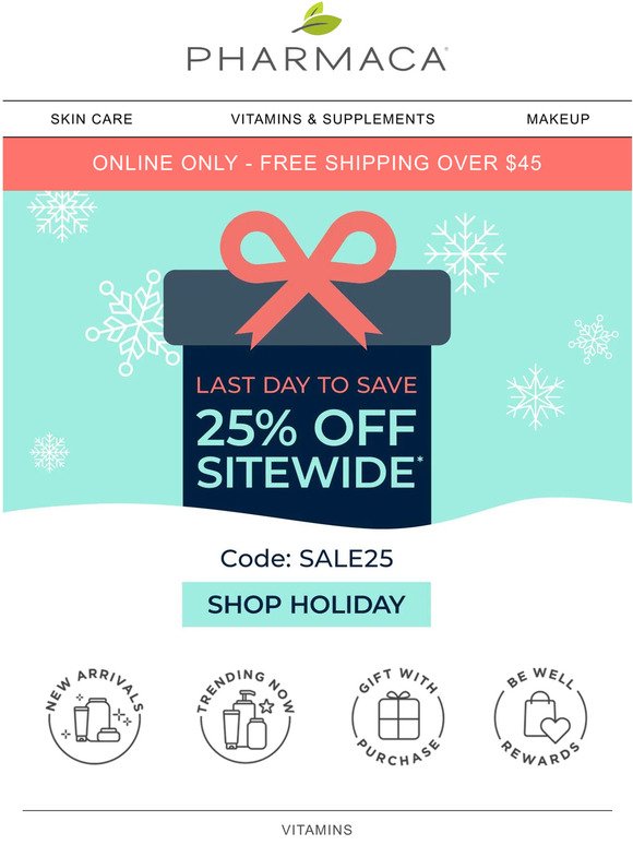Last Day to get 25% off!