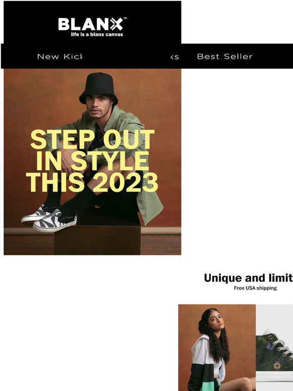 Step out in style this 2023 🥳❄️