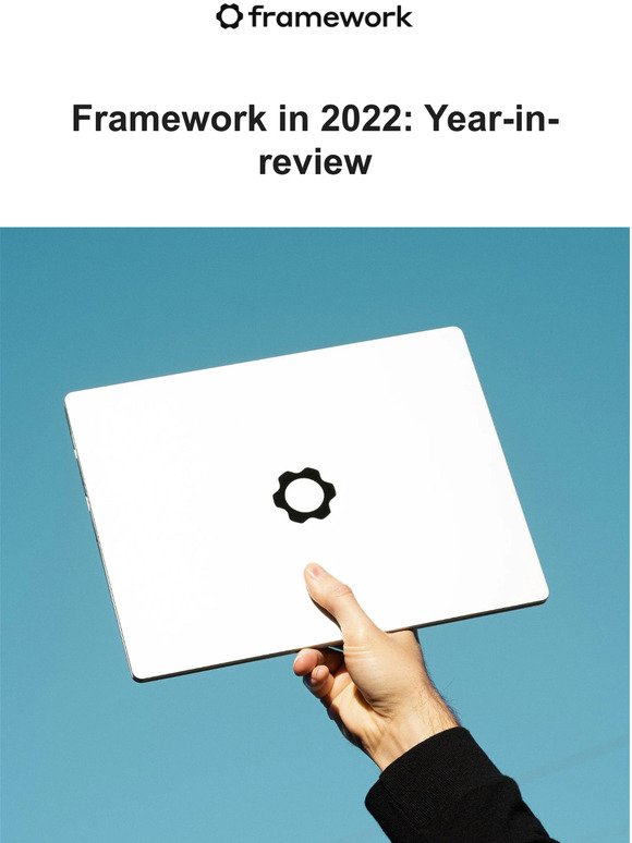 Framework in 2022: Year-in-review