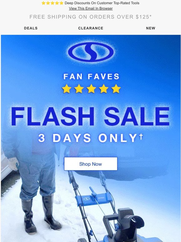 📣 [3-DAY FLASH SALE] 📣 Save Up To 40% On Fan Favorites!