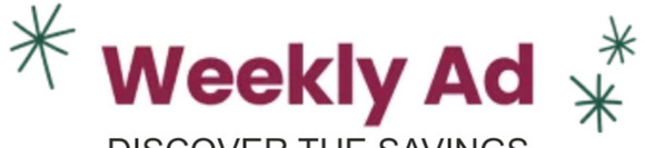 Your Weekly Savings