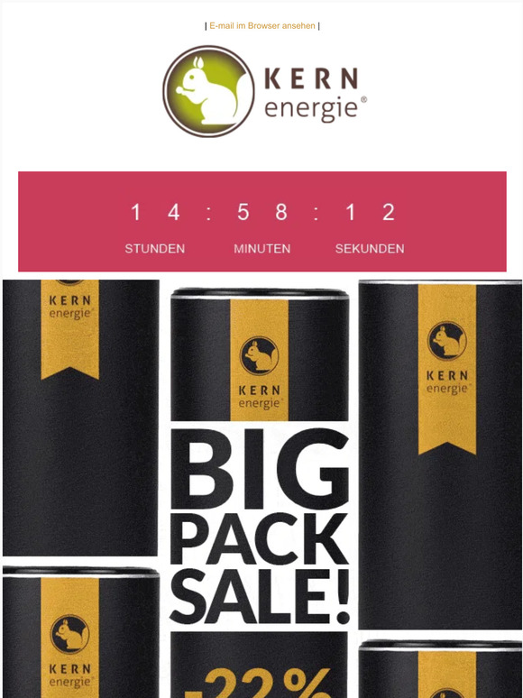 🚀  22% Aktion verlängert 👉  Noch 15 Stunden: BIG PACK SALE!