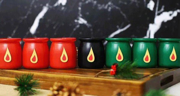Elegant Kwanzaa Kinara Set
