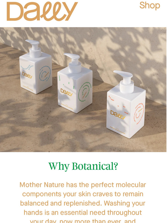 Why Botanical Hand Wash