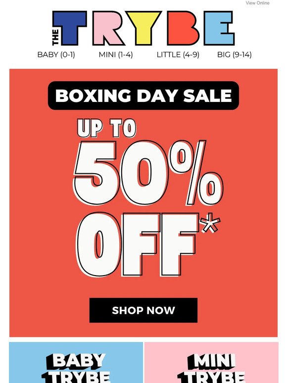 🚨 Unbox Up To 50% Off Selected Styles 🚨
