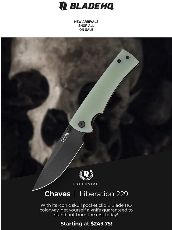 Blade HQ Source Shop Chaves Exclusive Liberation Today! Milled