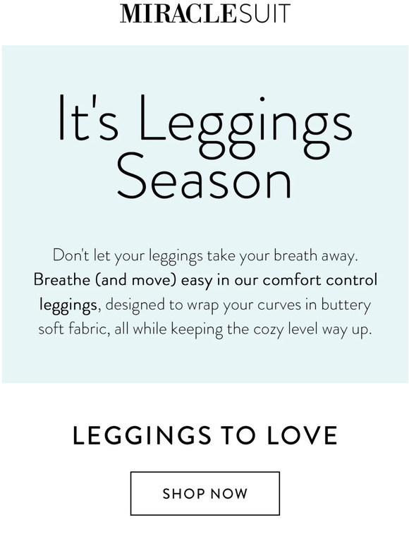 Cozy, comfy, and oh-so-cute: it's leggings season!
