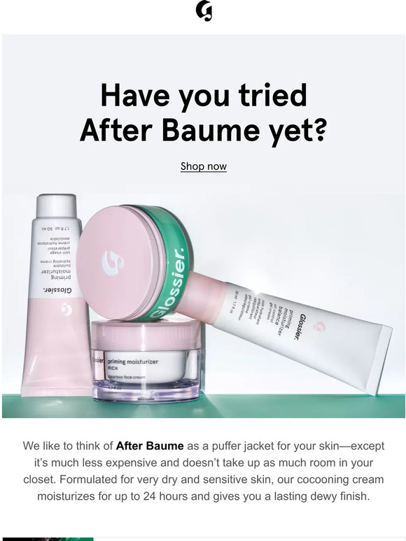 Glossier It’s After Baume season Milled