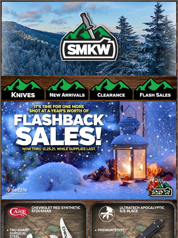 Smoky Mountain Knife Works It's Almost Christmas! Milled