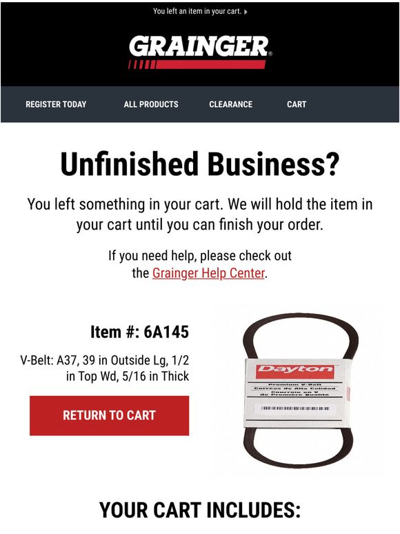Grainger Email Newsletters Shop Sales, Discounts, and Coupon Codes
