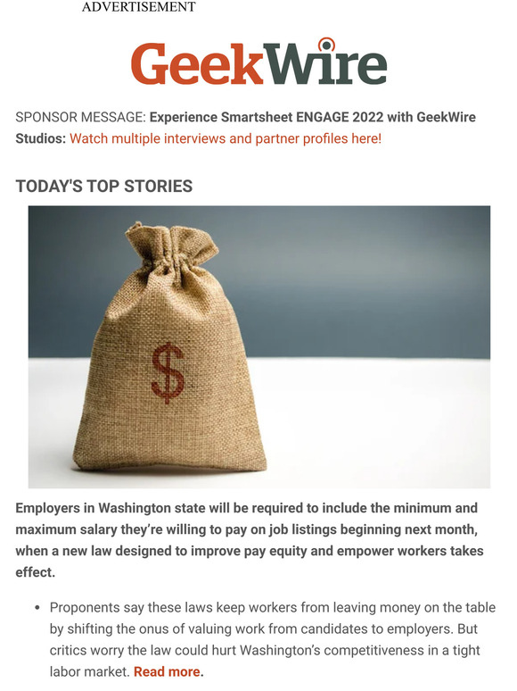 GeekWire The implications of Washington’s new salary disclosure law