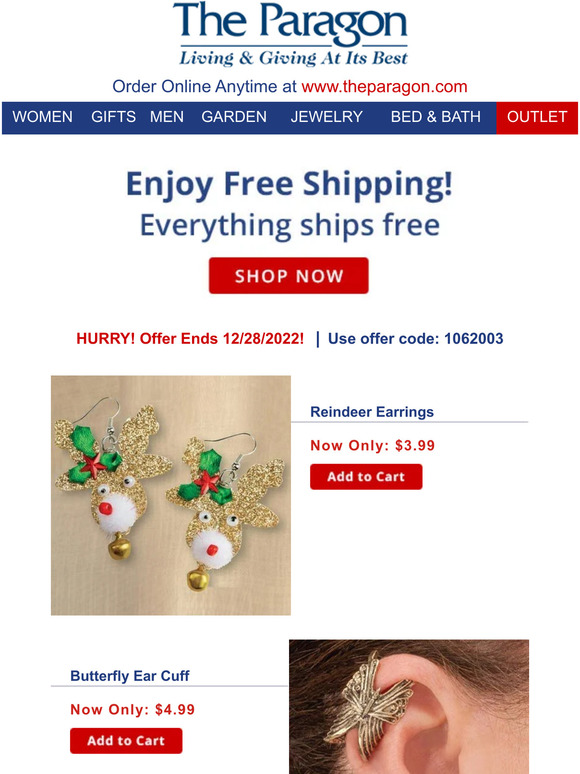 Free Shipping on Everything