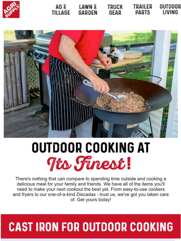 Outdoor Cooking Made Easy!