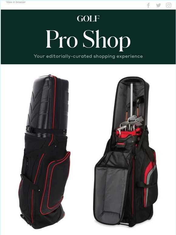 GOLF The best golf travel bags you can buy Milled