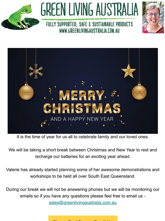 Merry Christmas from Green Living Australia