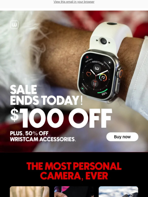 Last chance to save.