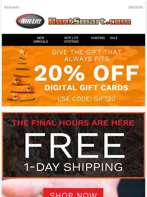 Last Minute Gift Idea: General Hunting Lights