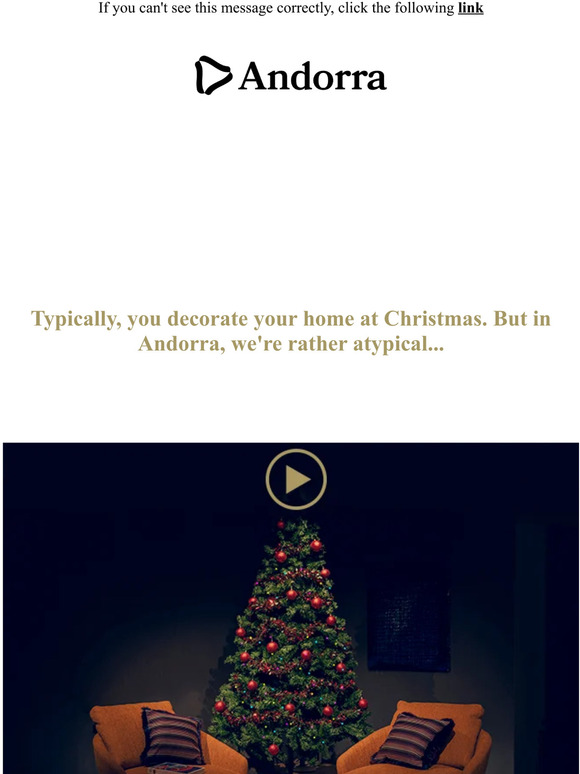 From Andorra, we wish you a happy and atypical Christmas🎄🎅🕯️☃️💫