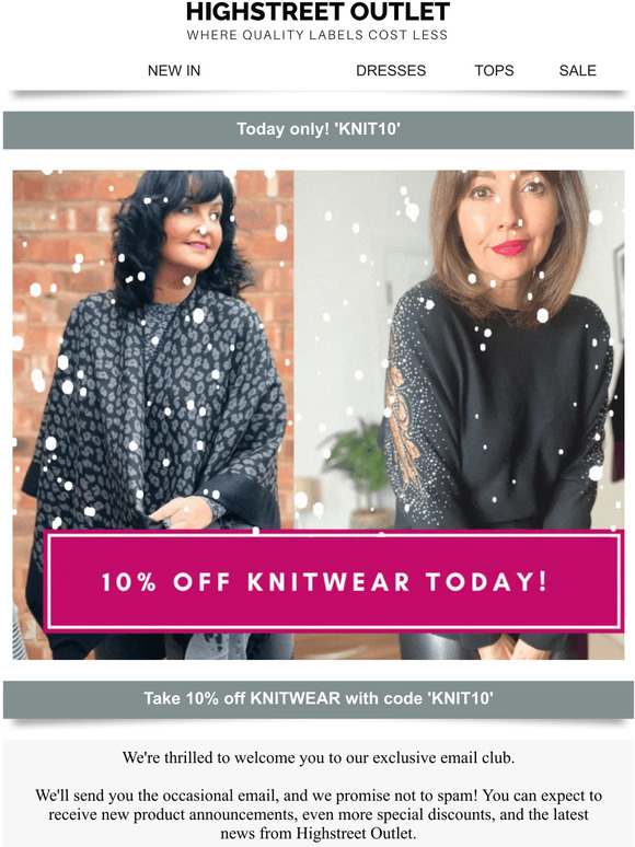 10% off Knits TODAY❤️✨