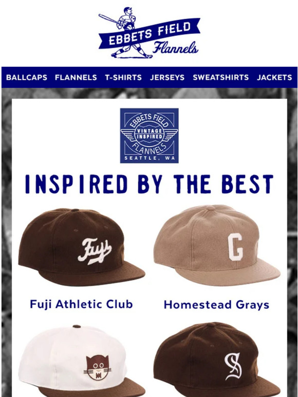 Homestead Grays Vintage Inspired Ballcap