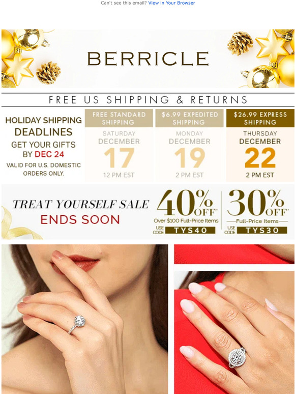 Top 5 IT Rings 💍 and Up to 40% OFF Sitewide