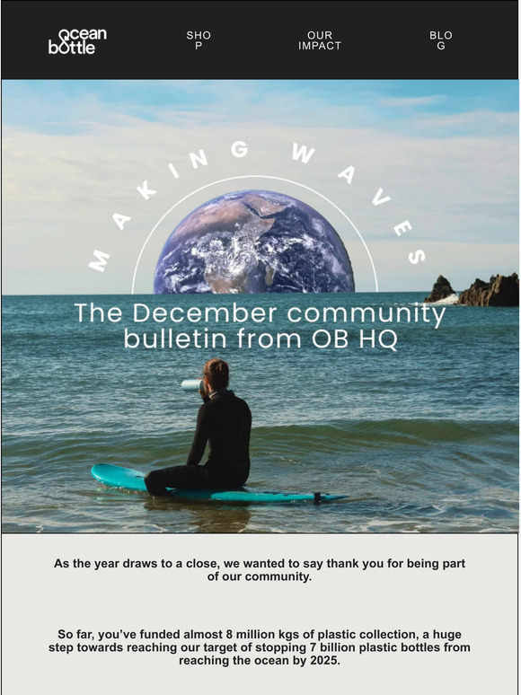 A note from Ocean Bottle ✉️