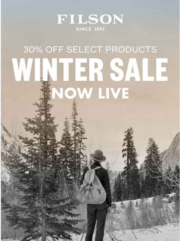 Filson Winter Sale 2022 Is Live Milled