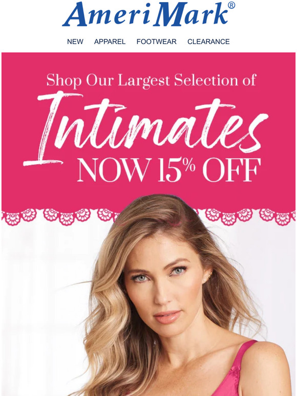 AmeriMark Shop Our Largest Selection of Intimates...now 15 off ⏰ Milled