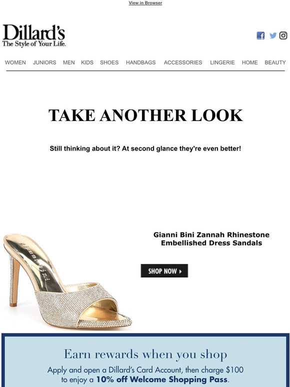 Dillards Take Another Look Milled