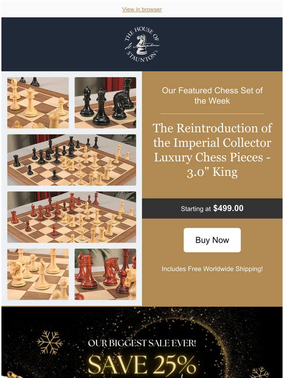 House Of Staunton: Our Featured Chess Set of the Week - The ...