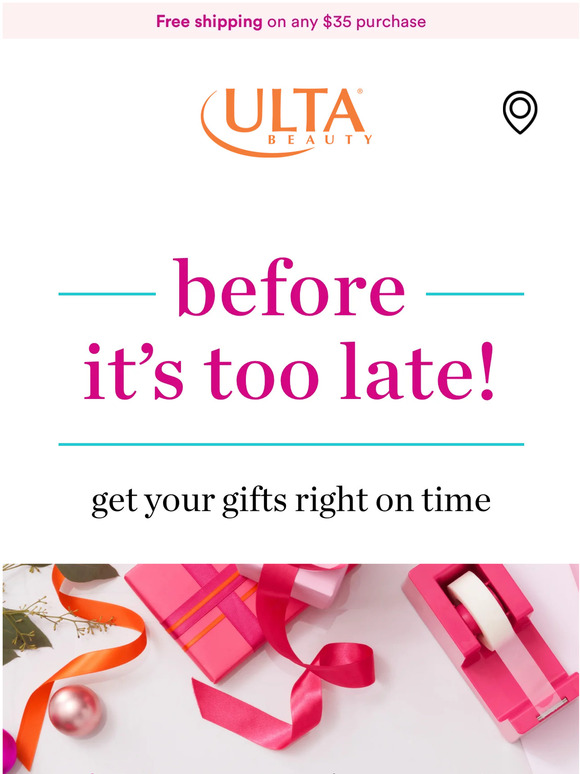 Ulta Beauty Hours left 10 or 20, just for YOU! Milled