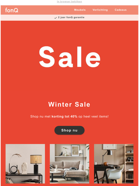 De Winter Sale is gestart!