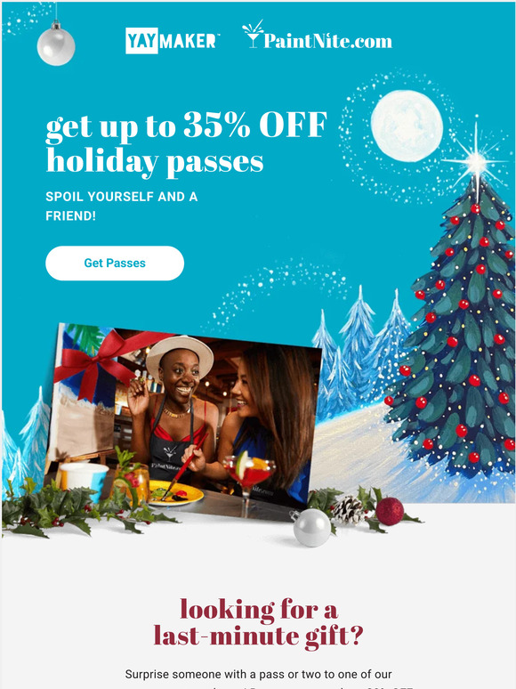 Holiday Sale: Get up to 35% OFF passes!