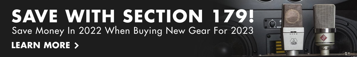 Save in 2022 With Section 179