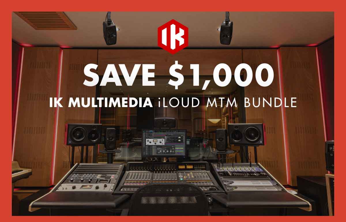 Save $1000 On IK Multimedia iLoud MTM Immersive Monitor Bundle
