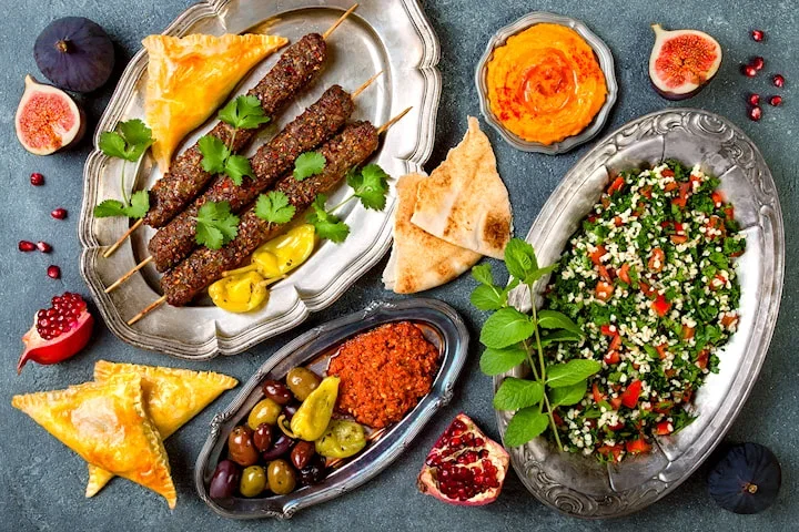 Libanesisk catering, 10 rätter för 10-50 personer