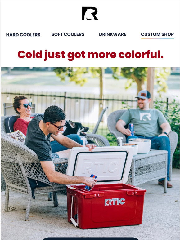 RTIC: NEW 45 QT HARD COOLER COLORS | Milled