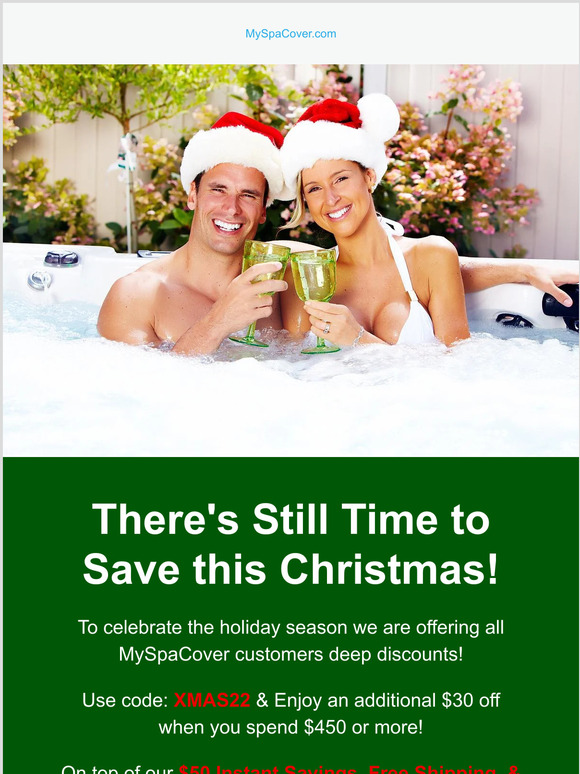Don't Miss this Christmas Sale: Save Over $80 On Spa Covers This Holiday Season