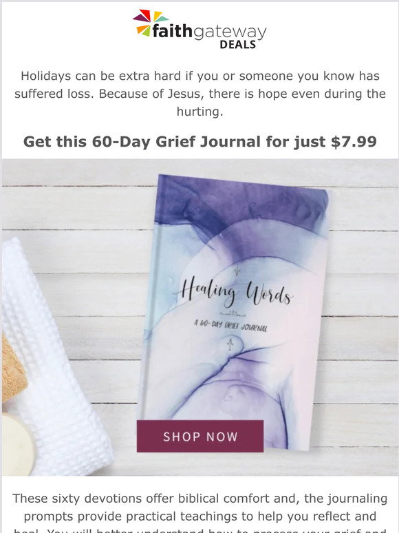 FaithGateway: Biblical comfort through the grieving process | Milled