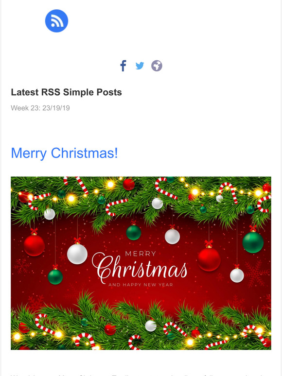 The last 1 posts from our blog