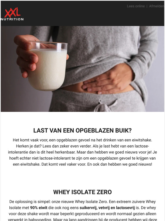 Ook wel eens last van een opgeblazen buik?