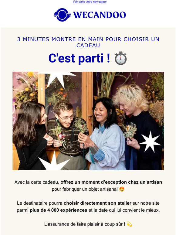 ⌛ SOS. Cadeau de dernière minute ?