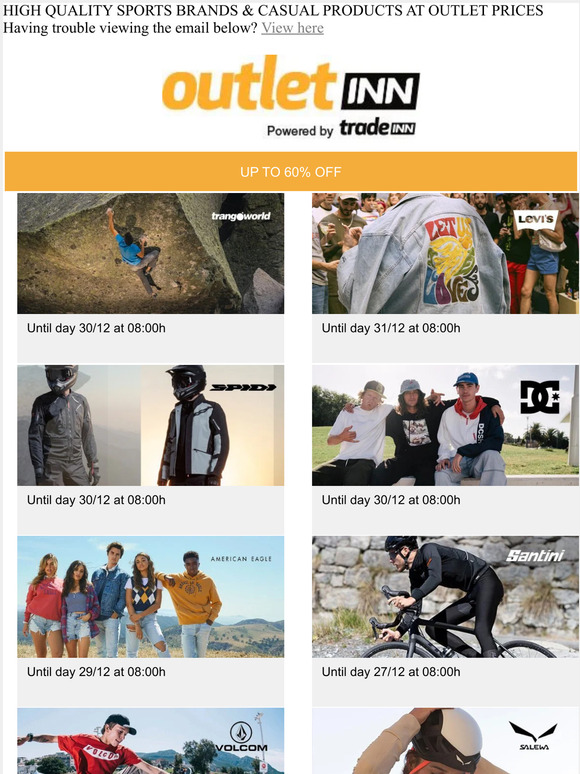  DC SHOES, SPIDI, Levi s Â®, TRANGOWORLD