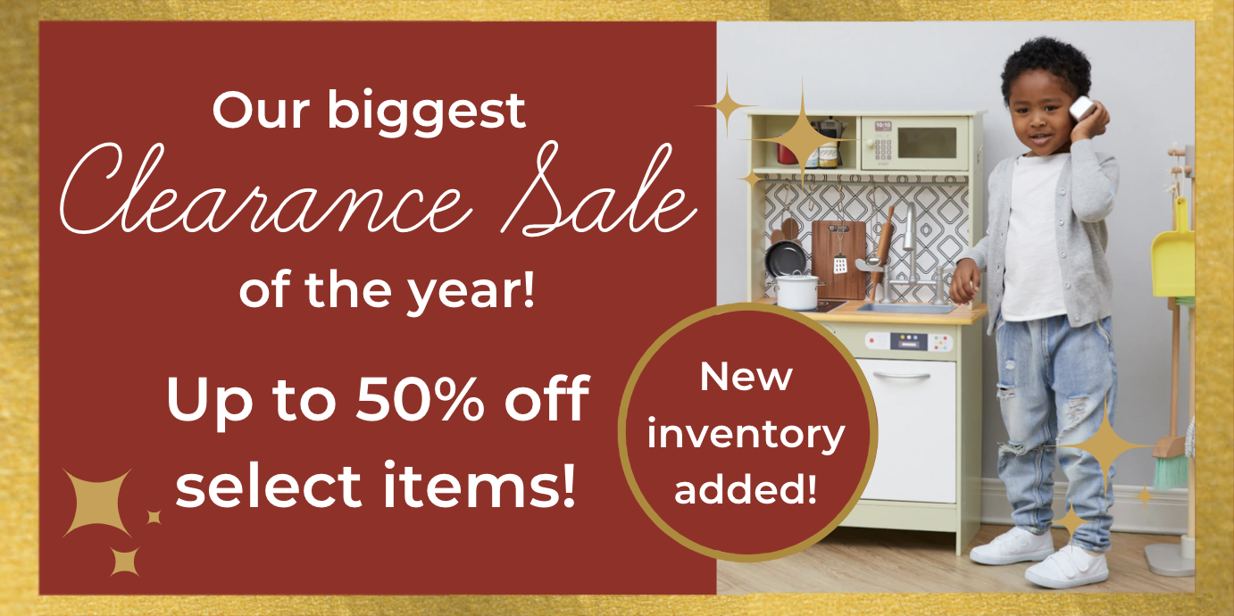 Our biggest clearance sale of the year! Up to 50% off select items