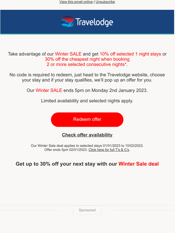 Travelodge Enjoy your next stay for LESS! 🆂🅰🅻🅴 Milled