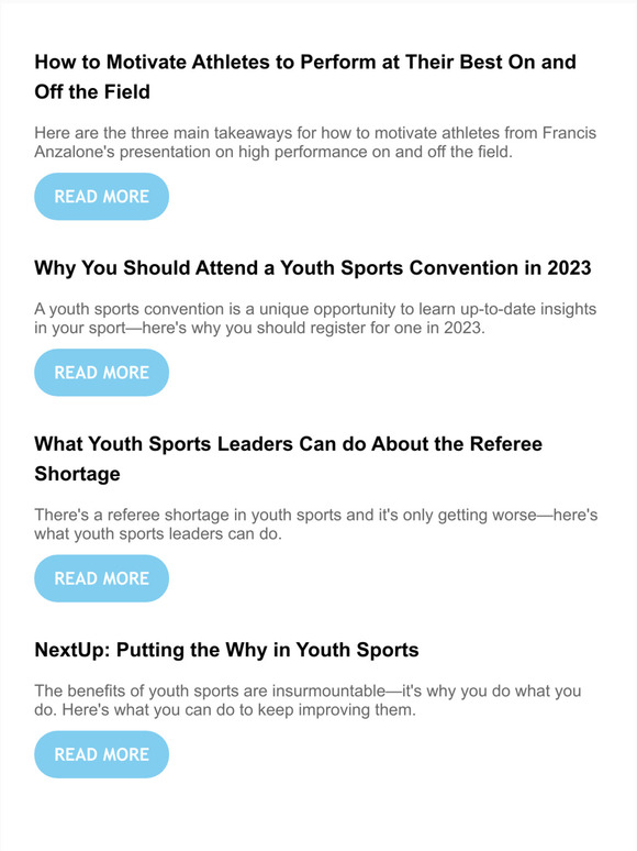 The LeagueApps Youth Sports Highlight Reel