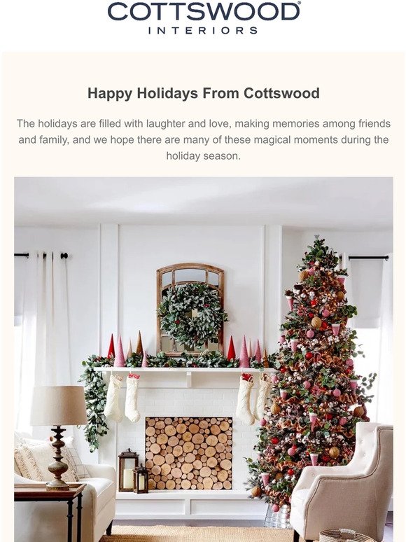 🎄 Happy Holidays From Cottswood!