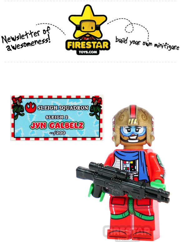 Firestar Toys The next member of Sleigh Squadron has landed! 💥 Milled