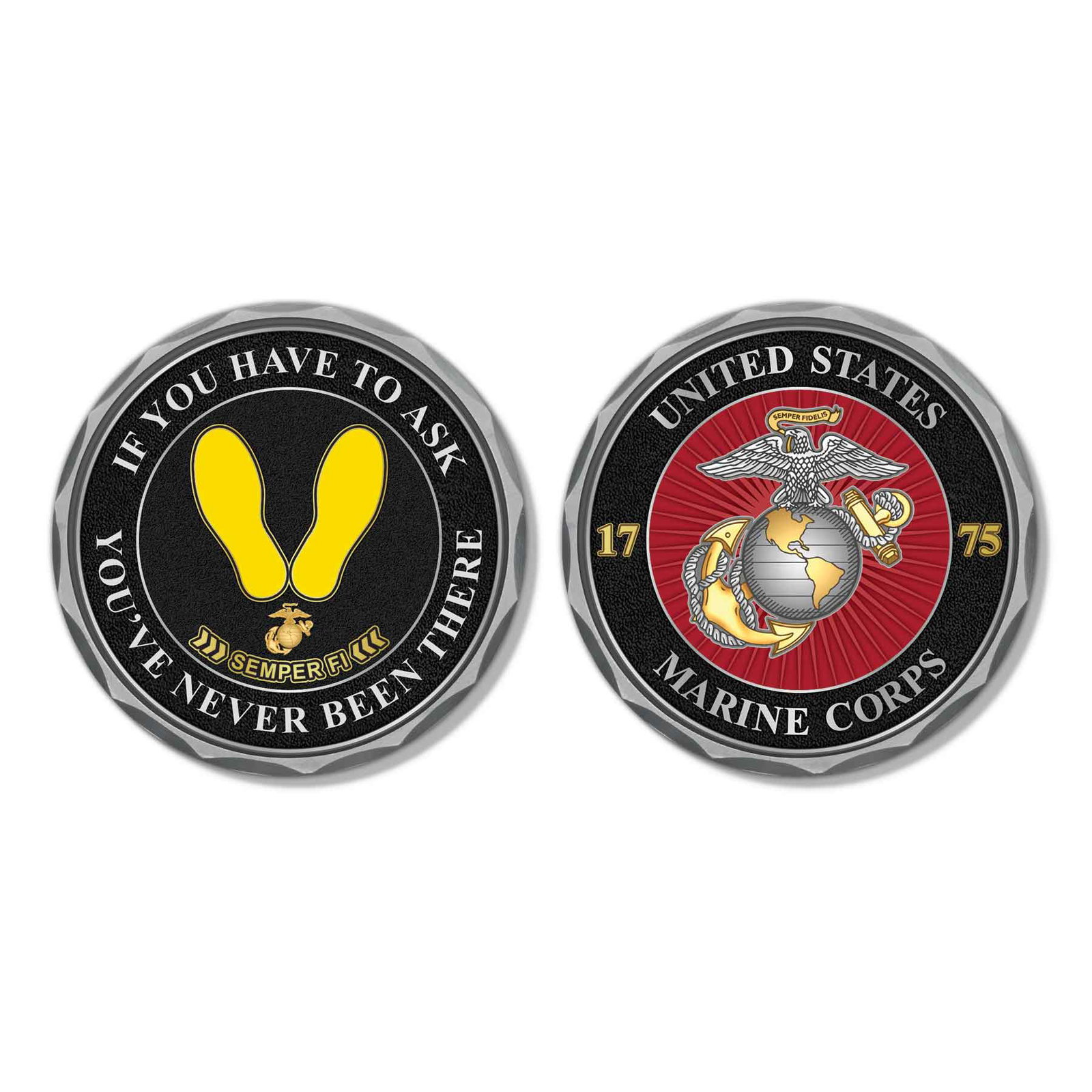 Image of If You Have To Ask Challenge Coin