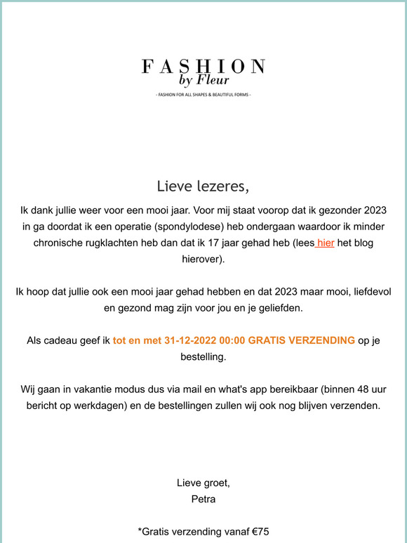 Fijne Feestdagen